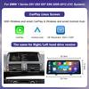 10.25" Wireless CarPlay Android Auto Car Multimedia Touch Screen For BMW 1 Series E81 E82 E87 E88  CCC/CIC System Rear Camera