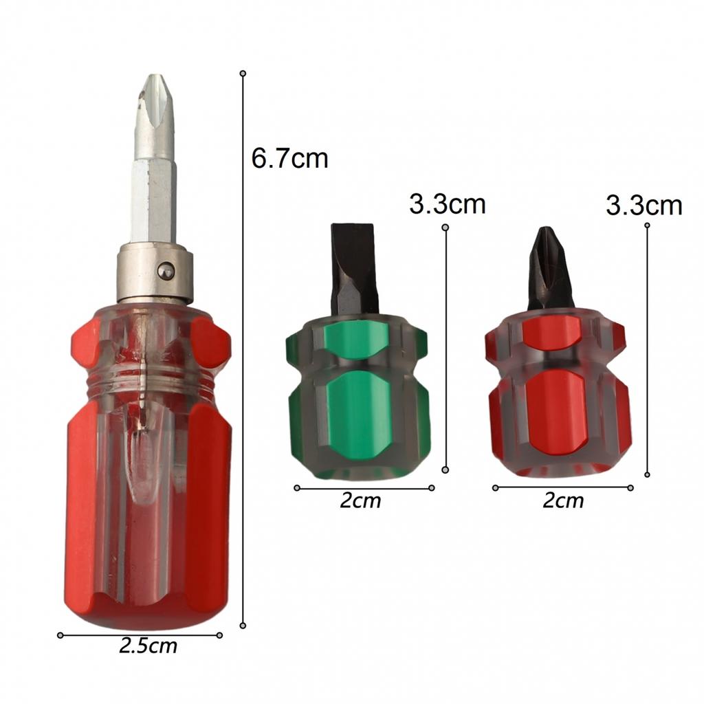 Короткая отвертка 3 шт. Крестовая отвертка DIY молоток