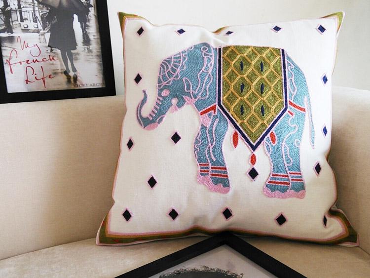 Embroidery Cushion Cover Cushion Home Decor Pillow Pillowcase Sofa Throw Pillows Decoration Capa De Almofada Cojines Coussin