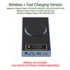 6 Cells 18650 DIY Power Bank Case Kit Detachable No Soldering 22.5W Fast Charge Mobile Power Shell Wireless Charge no Battery