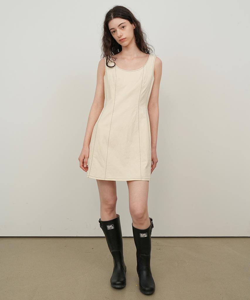 Paul And Alice Mini Dress / Ivory