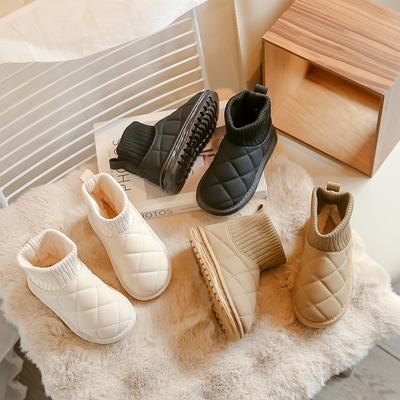 Зимние новые детские носки для мальчиков среднего и большого размера, теплые