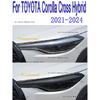 Для TOYOTA Corolla Cross (-2024) Защитная пленка от царапин для наружных фар, цвет фар, запчасти для ремонта, наклейки