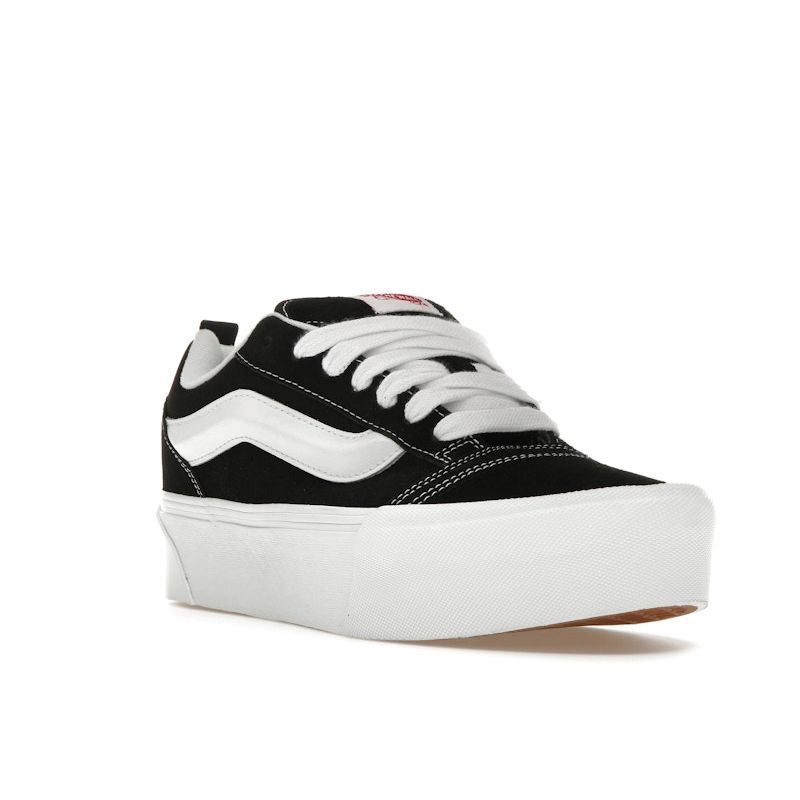 Vans Knu Stack Black White Unisex Sneakers True-White VN000CP66BT