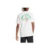 Adidas Футболка Lounge Pizza Graphic Tee для мужчин, топы Off-White JJ4016