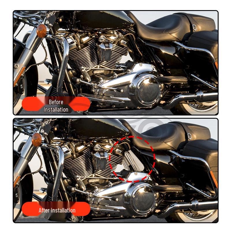 Декоративная крышка масляного радиатора Harley Street Glide Electra Glide