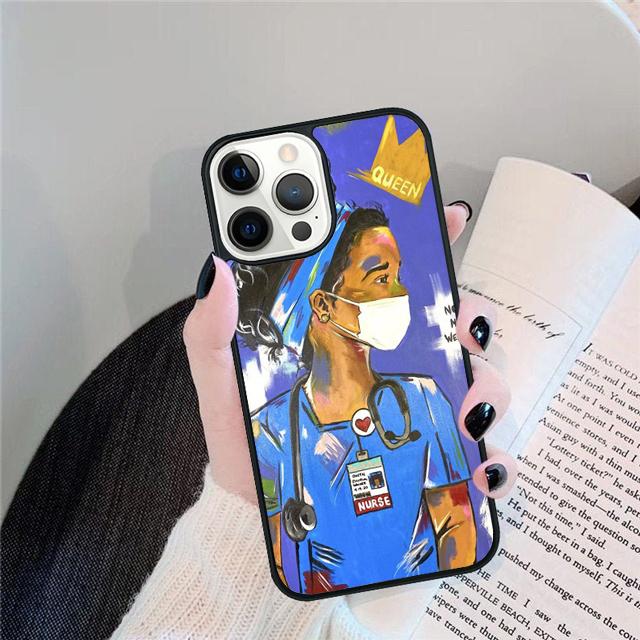 Чехол для телефона iPhone 17 Air 15 16 14 13 12 Pro Max 11 Pro Max Plus с принтом 'Nurse doctors medicina and Health Cover' Coque