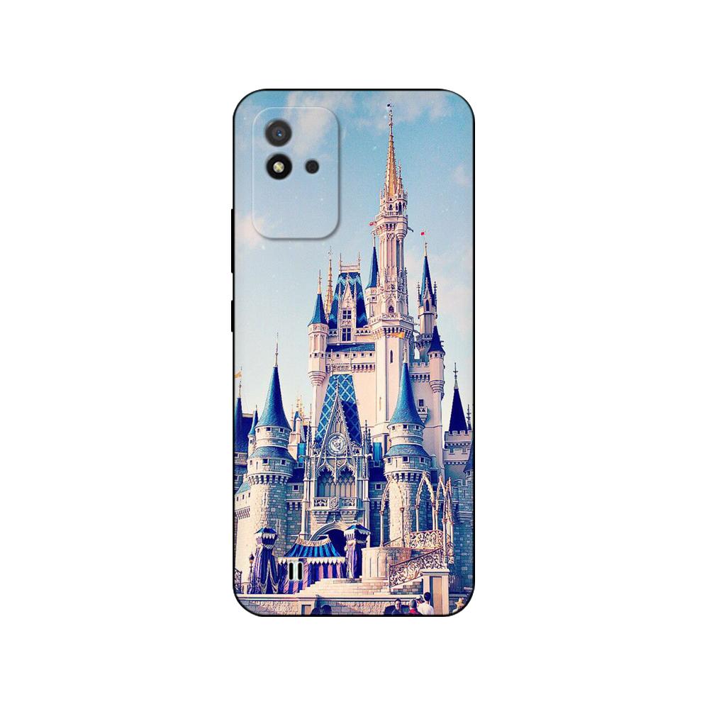 Для Realme Narzo 50i чехол 6,5 дюймов силиконовая задняя крышка для OPPO Realme Narzo50i 50 i мягкий чехол RMX3235 чехол для телефона черный чехол из ТПУ