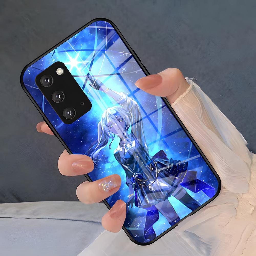 H-Hoshimachi Suisei Phone Case For Samsung A25 A13 A33 5G A54 A36 A35 A56 A52 A14 Shockproof Glass Cover