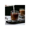 Borosilicate Double Walled Coffee And Presentation Glass With Handle 250ml.