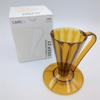 Flower Dripper DEEP27 1 Прозрачный коричневый Deep Dripper Deep 27 CAFEC СДЕЛАНО В ЯПОНИИ (для чашки) СЗД-27CBR