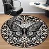 1pc Butterfly Mandala Carpet for Office, Non-slip, Soft and Durable Office Rug, Perfect for Office yy260128049