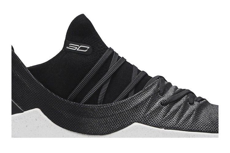 Men's Sneakers Under Armour Curry 5 Black Silver Black/White/Silver