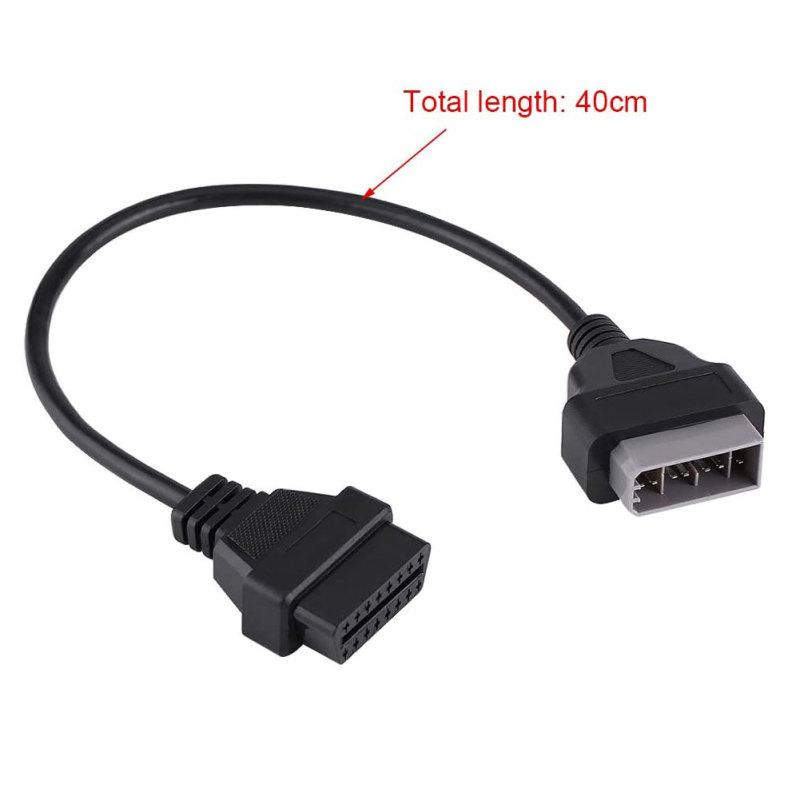 Удлинительный патч-корд с 14-контактным разъемом Obd1 до 16-контактного разъема Obd2 для Nissan