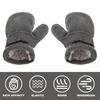 Infant Gloves Thick Fastener Tape Autumn Winter Toddler Boys Girls Adjustable Plush Gloves for Outdoor