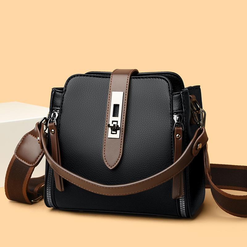 Leather Crossbody Shoulder Bags for Women High-quality Feminine Bag Casual Bags Messenger Bag