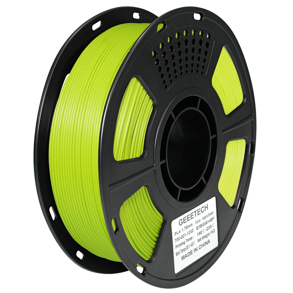 Geeetech Standard PLA Filament 1kg 1.75mm 3D Printer Plastic Material, Accuracy 0.03mm, Multiple Colour, Fit Most FDM Printer