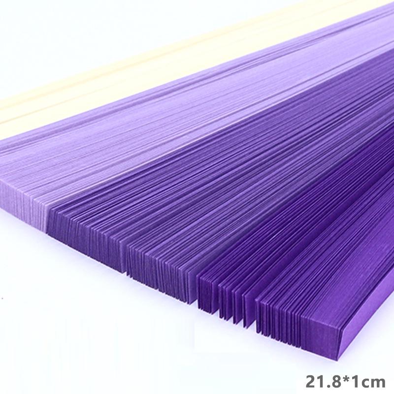 540 Gradient Color Origami Stars Paper Strips Double Sided Lucky Star Origami Decoration Folding Paper For Kids Arts Crafting