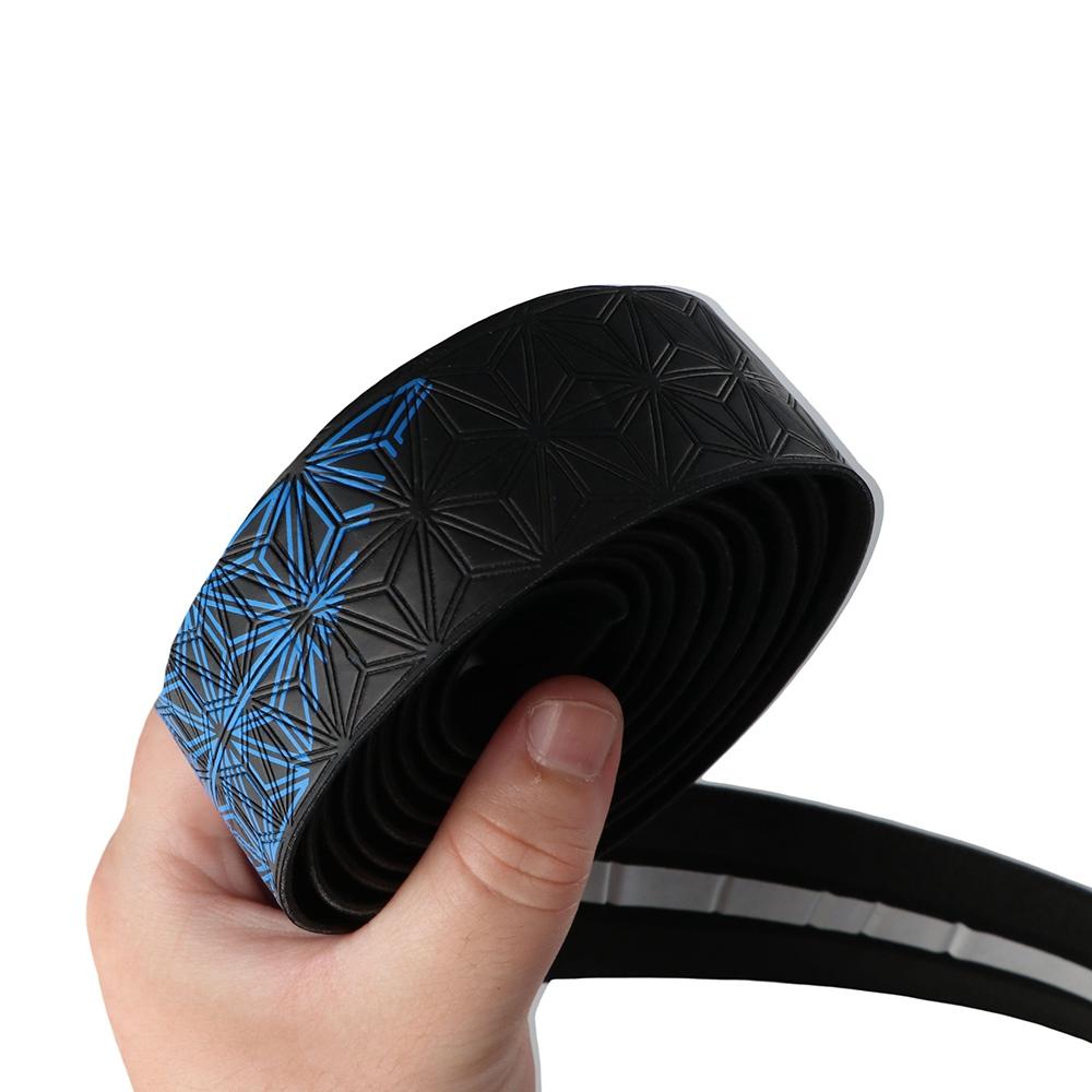 PU Road Bike Wrap Tap Anti-Vibration Bicycle Handlebar Tape Bicycle Bar Tape  for 1 Pair Of Riding