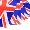 10m (32.8ft) 30 Flags UK British Flag String Flag Pennant Decoration Hanging Flag Pull Flag National Day Garden Decoration