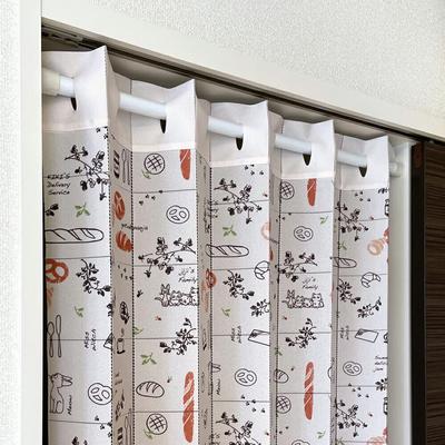 Noren Kobo Accordion Curtain Ghibli Delivery Service Patapata Curtain Room Divider Curtain Guchoki Bakery Width 96 x Length 200cm 98342 Kiki's