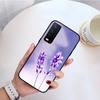 Чехол для телефона с цветком лаванды, фиолетовый, лаванда, для vivo Y31 Y30 Y33S Y11S Y12S Y17 Y20 Y21S Y1S Y53S Y15 Y19 Y91C V23, чехлы
