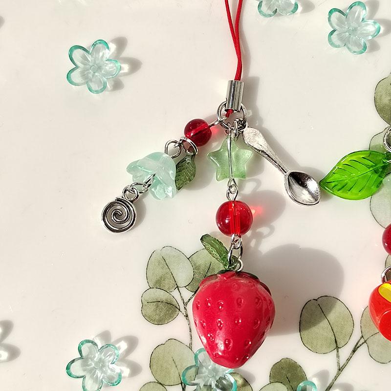 Ключеница heisei retro "Яблоко и Сердце"