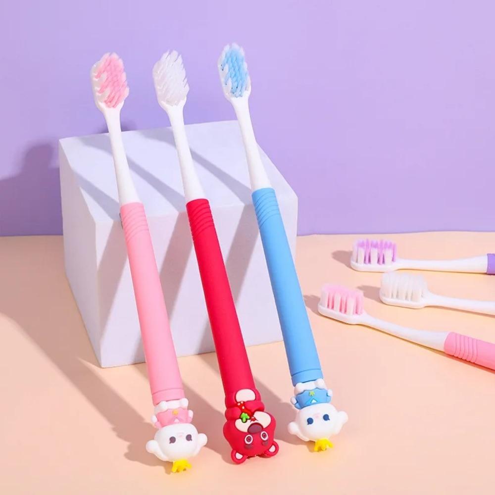 Силиконовая зубная щетка Капибара ПЭТ Аниме Зубные щетки Новая Мультяшная Зубная щетка