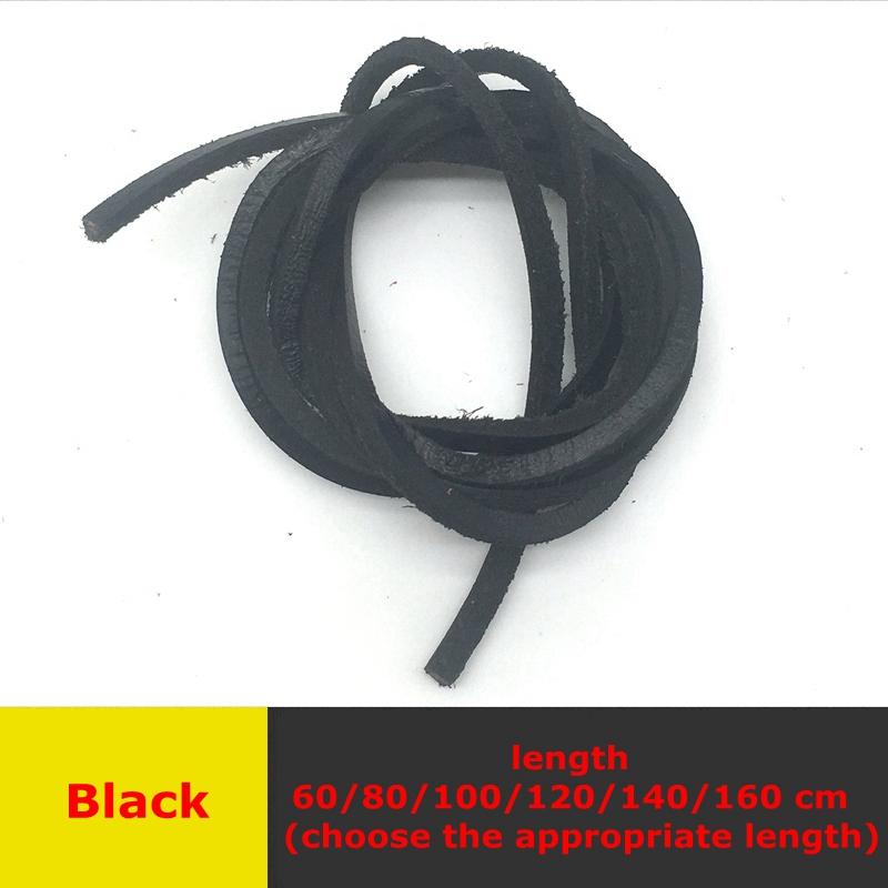 1 пара 100 см прочных шнурков для обуви, кожаные квадратные шнурки, используемые для мужчин и женщин, ботинки Martin, повседневная кожаная обувь, шнурки в стиле ретро