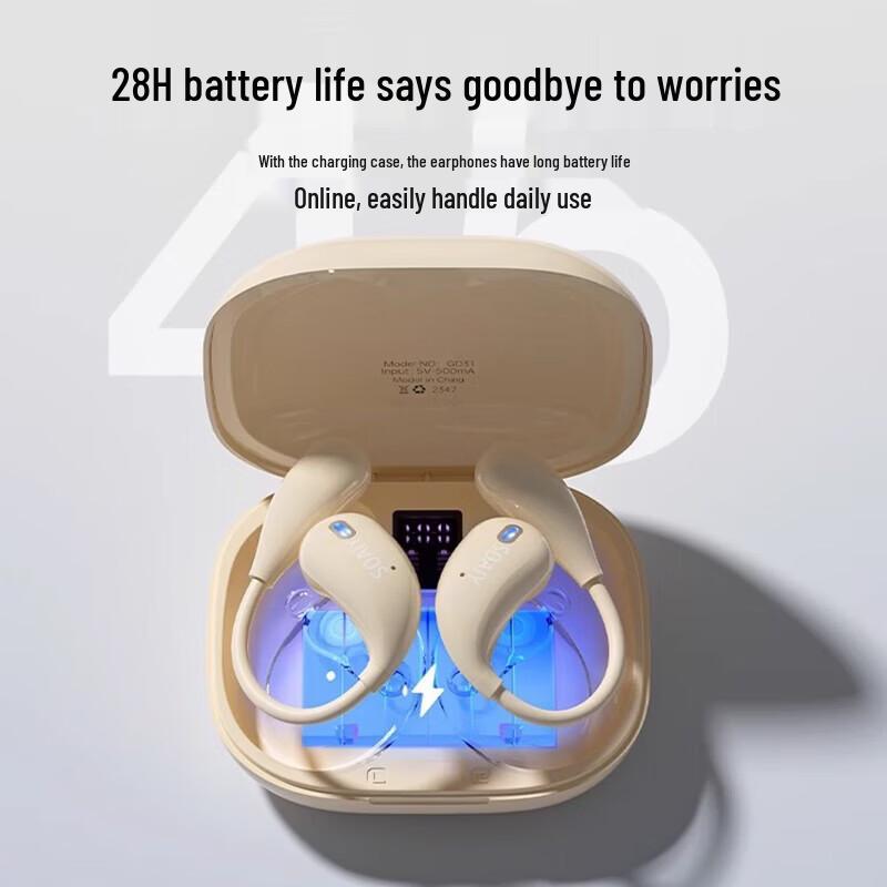 Soaiy GD31 Открытые беспроводные Bluetooth-наушники-вкладыши с креплением на ухо