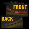 Rear Bumper Reflector Light Set for Mercedes Benz ML350 GLE350 ML63 AMG GLE400 V