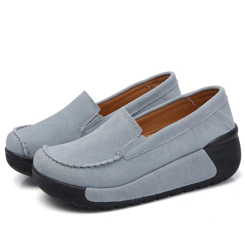 Spring Autumn Loafers Women Flats Fashion Flat Platform Shoes Female Loafers Slip On Women's Ladies Shoes