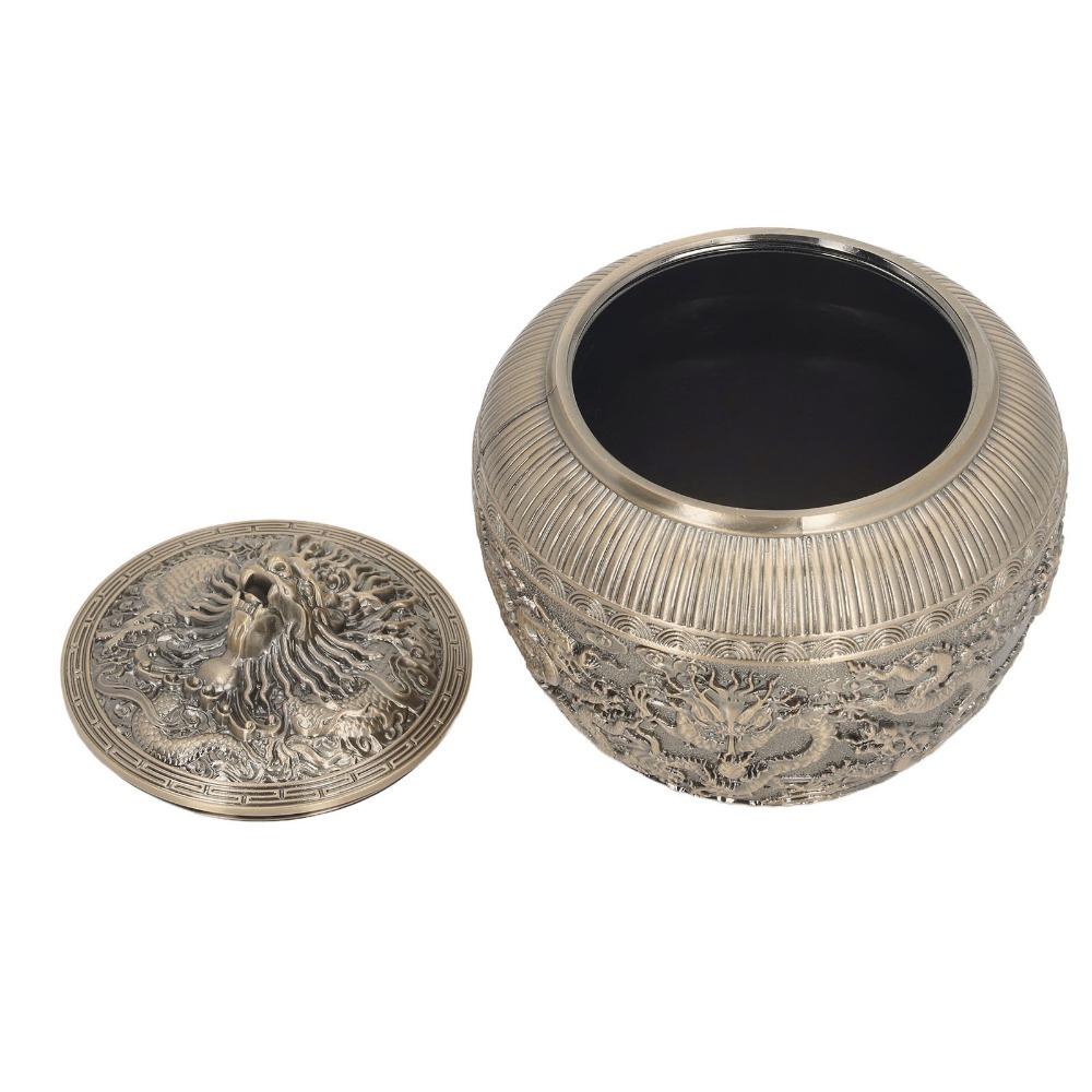 Red Copper Tea Canister Bronze Decorative Tea Jar Decorative Jars Tea Bag Canister For Home Decor