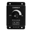 Диммер DC 12V 24V LED Диммерный переключатель 8A Пластик 30A 360W Регулятор Регулируемый контроллер для светодиодной ленты Модулятор света Лампа