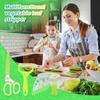 1PC 5 Layers Multi-functional Stainless Steel Kitchen Knives Shallot Sushi Shredded Scallion Cut Herb Spices Scissors