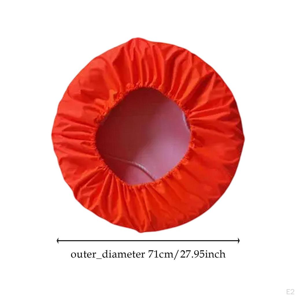 Boat Life Buoy Cover Easy To Use Wear Resistant Lifebuoy Protective Sleeve