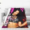 Фланелевое одеяло AJ Lee Wrestling Divas Зимнее одеяло для девочек и мальчиков Уличное удобное покрывало Чехол для дивана-кровати