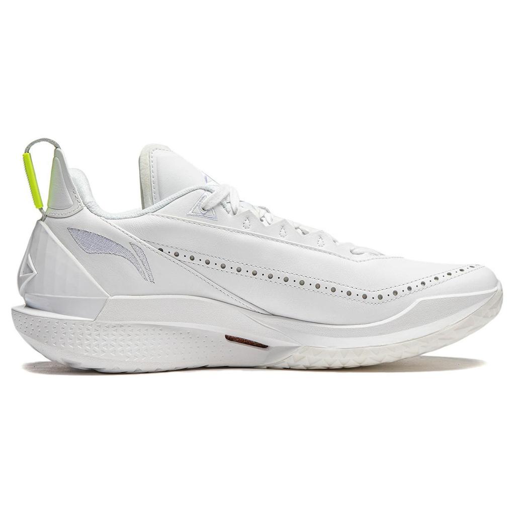 Li-Ning JB2 White Leather Men Sneakers Jimmy-White ABAT081-12