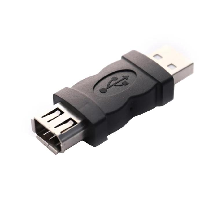 Переходник-адаптер 6-контактный 1394 (мама) на USB 2.0 (папа)
