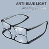 Metal Frame Men Reading Glasses Vintage Business Hyperopia Eye Protection Ultra Light Eyeglasses Male Eyeglasses Diopter +4 .0