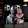 Чехол для телефона Art the Clown horror T-Terrifier Цвет Серебристый Корпус Для IPhone 17 16 15 14 13 12 11 Pro Max Plus