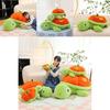 Cute And Cuddly Plush Toy Good Persimmon Turtle For Kids And Girls, Cartoon Style