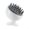 Массажная щетка для мытья головы, удобная для влажного и сухого использования, портативная, мягкая щетина для мытья волос