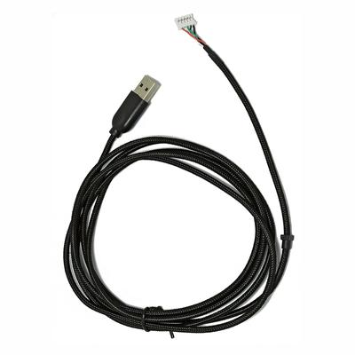 Оригинальный USB-кабель для мыши Mice Line для G600, сменный провод для мыши, змеиная кожа, внешняя оплетка 1,7–2 м