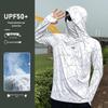 Men's UV Protection Quick-Dry Fishing Suit - Lightweight Summer Ice Silk with Sun Protection Face Covering