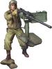 Takom WW2 US Army Tank Crew Machine Gun Limited Edition Plastic Model TKO1025 1/16 W/.50 (Person)