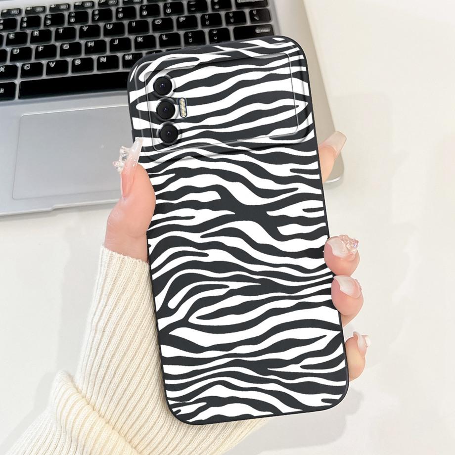 For Tecno Spark 8P KG7H KG7 KG7n Case Liquid Silicone Soft TPU Back Cover For Spark8P 8 P Phone Funda Gothic Black Night Bumper