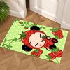 Panda Friends Circle Carpet Design for Balcony Outdoor Playrooms Bedrooms Anti-slip Rug Decorate Offices Wedding Party Gift