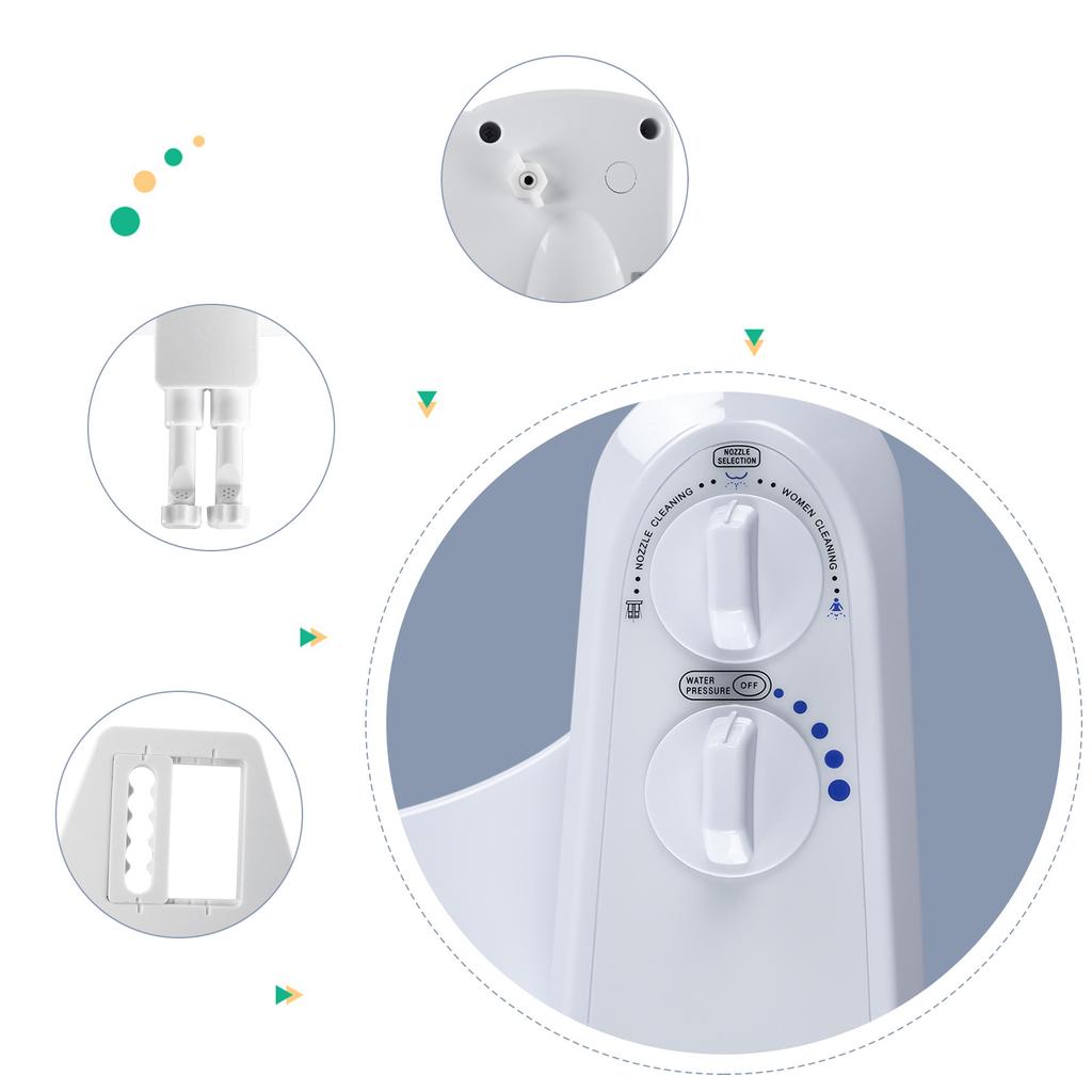 Насадка для унитаза-биде и распылитель пресной воды