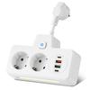 Power Strip EU AC Outlet Socket Multiprise Smart Home Extension Electrical Adapter Wall Plug Converter